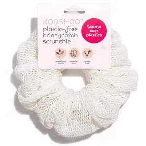 Plastic-Free Honeycomb Scrunchie