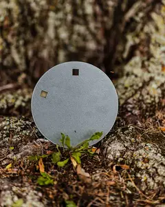 Genesis 8″ Round AR500 Target Gong - 2 Hole