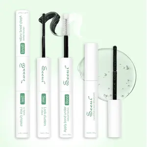 Lash Tool Set，Includes Lash Bond and Sealer,Remover， Professional Makeup Products, Strong Hold, Waterproof, 48-Hour Lash Cluster for DIY Extensions, Eyelash Glue Extension