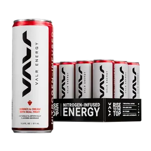 Nitrogen-Infused Berries & Cream Energy Drink