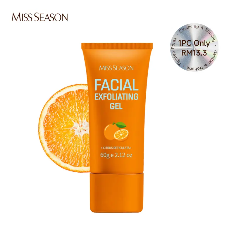 [DD]MISS SEASON Facial Exfoliating gel 60g Orange Enzyme Hydrating Facial Skincare for Skin Repair purifying
