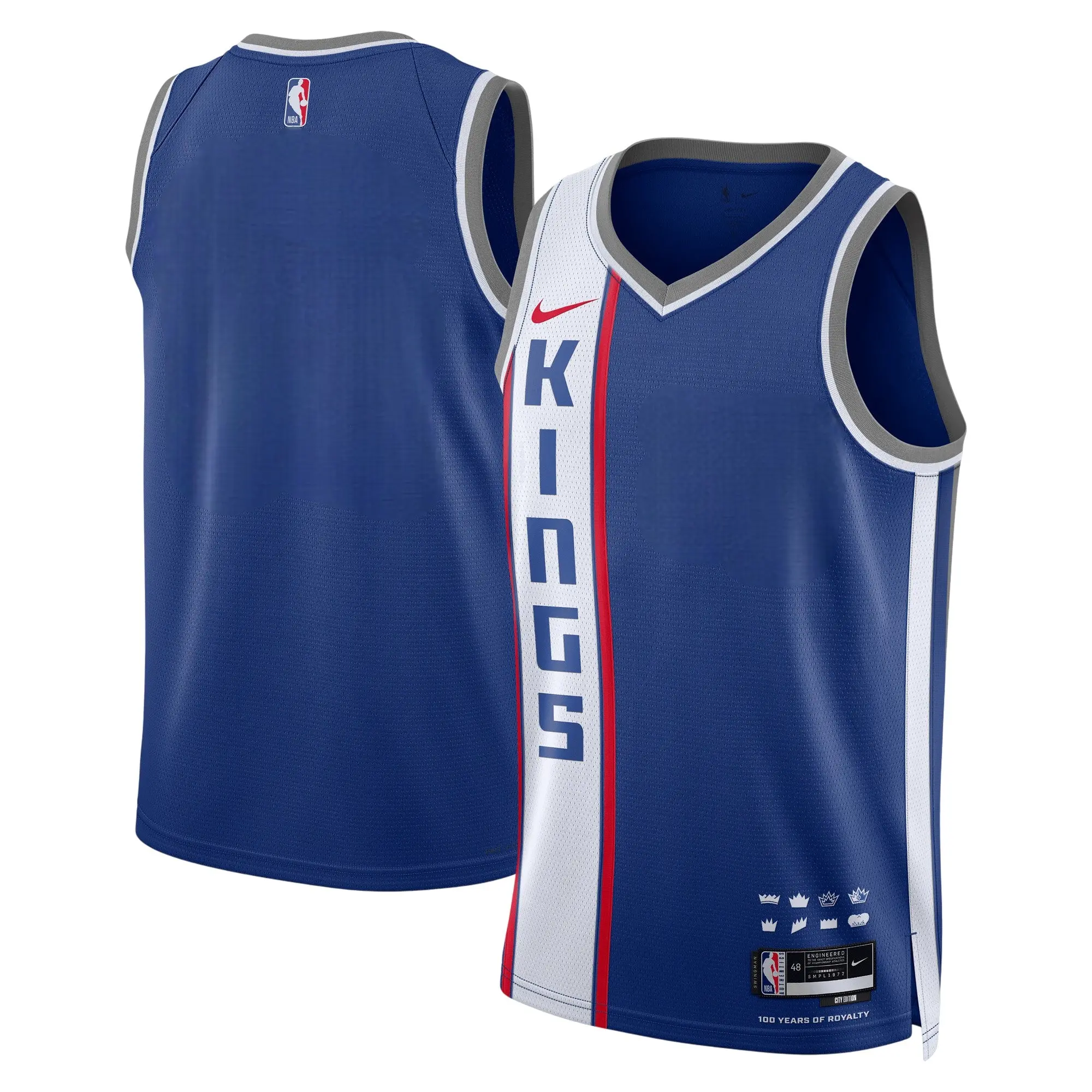 [DX8548-495] MENS NIKE NBA SACRAMENTO KINGS SWINGMAN 2023/24 CITY JERSEY