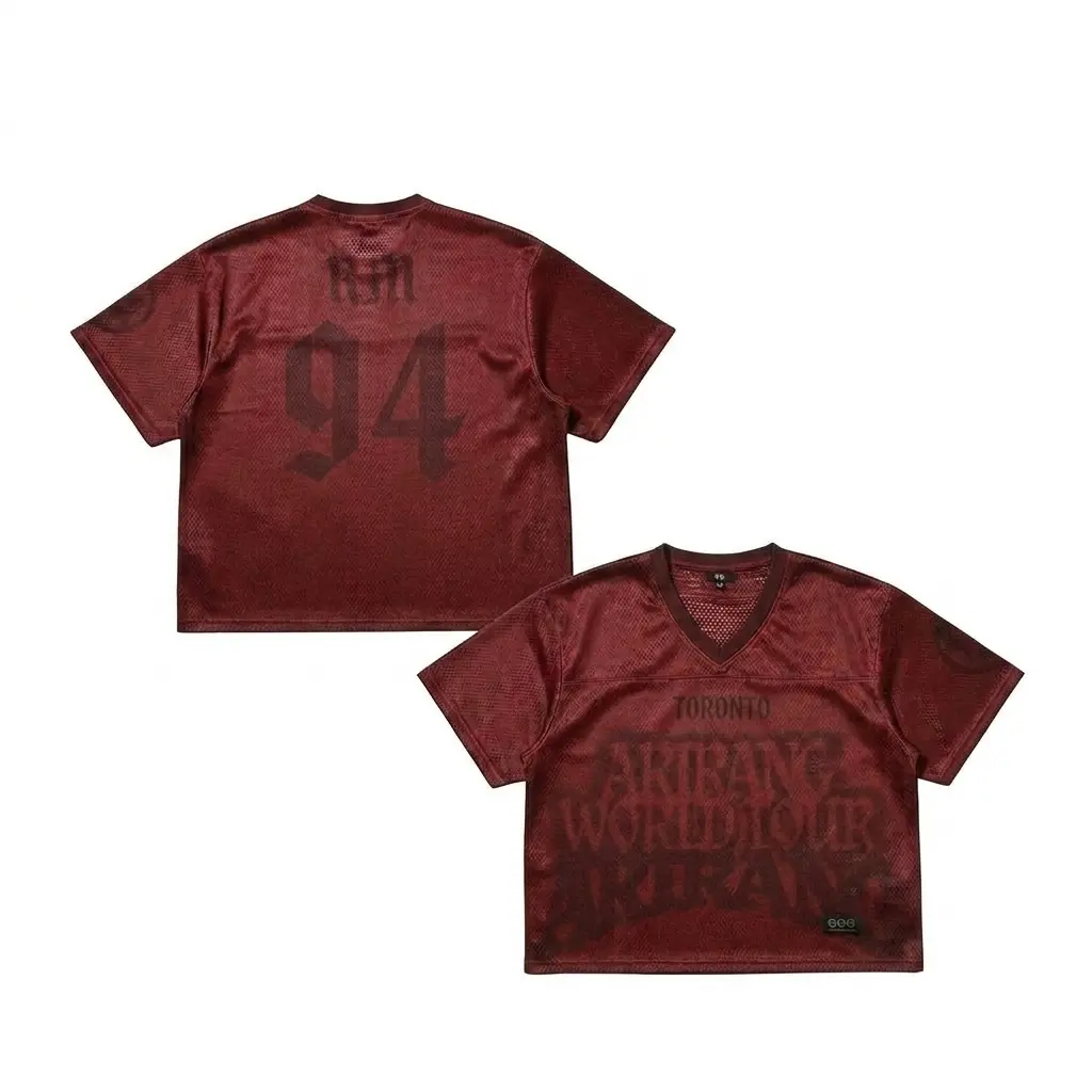 BTS ARIRANG World Tour 2026-2027 Football V-Neck TORONTO Version Fanmade Unisex For Fan S-2XL