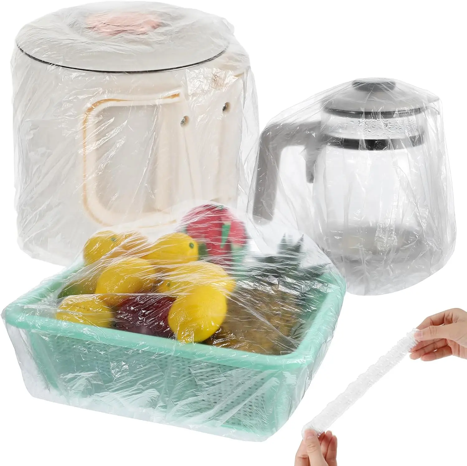 30 Pieces Lightweight Adjustable Durable Plastic Kitchen Appliance Dust Covers - 13.78 x 11.02 x 0.79 inches, Foldable, Thick, Transparent, Disposable, for Mixer, Air Fryer, Toaster Oven (Dining Area Use), All-Purpose Cover
