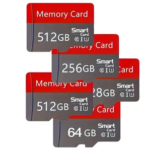 Micro SD Card Microsdxc Storage Card with Adapter, High-Speed Reading Up to Uhs-I A1 U3 V30 Class10, Flash Memory for Drones & Cameras Smart Card