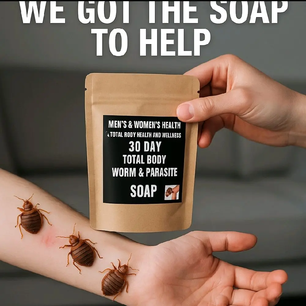 GET THOSE PESKY INVADERS OFF YOUR SKIN!! 4  PACK HANDMADE SOAP ROUNDS FOR HERPES,LYMPTHIC SYSTEM DRAINAGE,HIV HPV,ANTI-FUNGAL,CANDIDA,ANTI-MOLD,ACNE,BACK ACNE,JOCK ITCH,BED BUGS,LICE,ATHLETES FOOT,SKIN ISSUES, 30 DAY WORM & PARASITE CLEANSE SOAP
