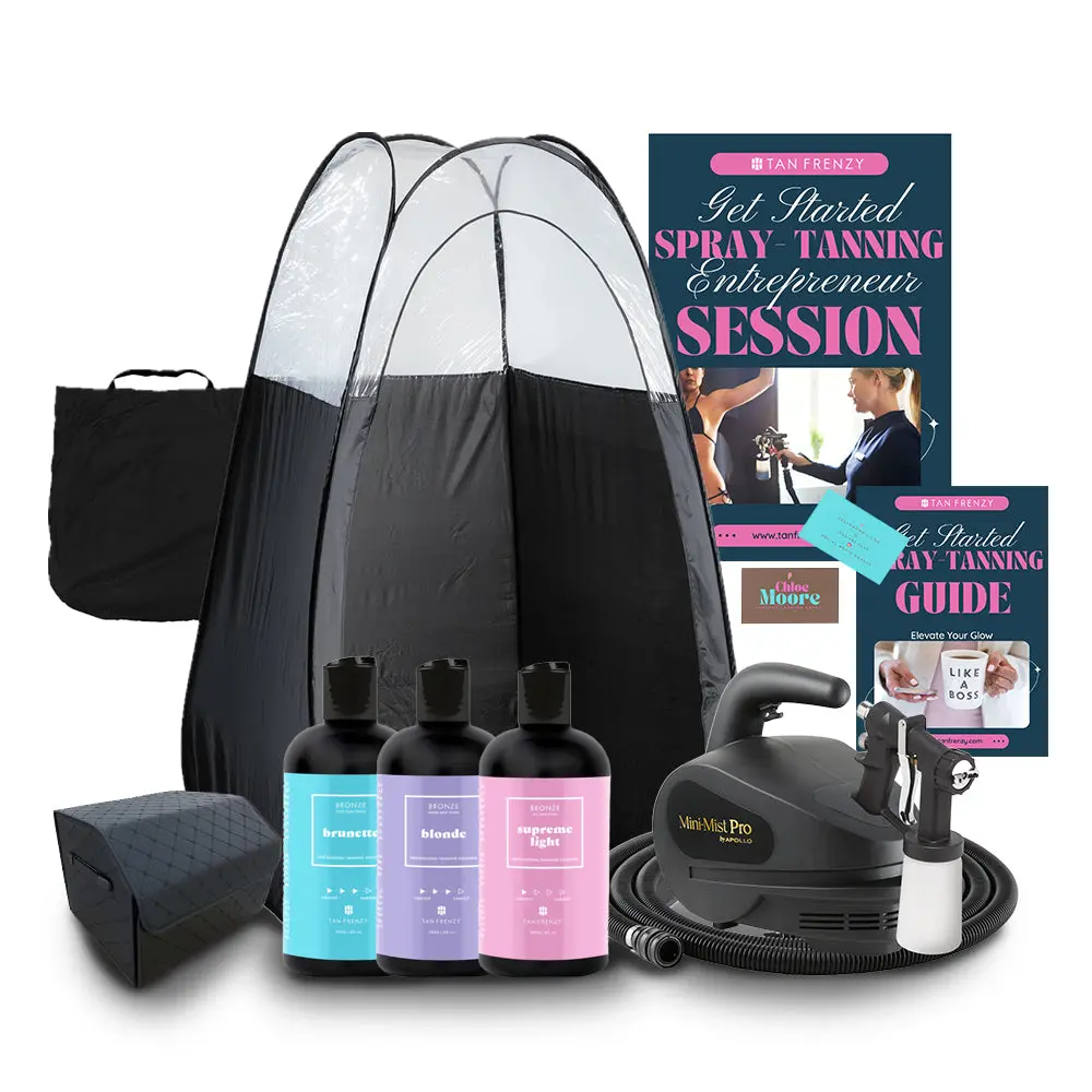 BRONZE BUSINESS KIT | PRO: Start your Spray Tanning Business