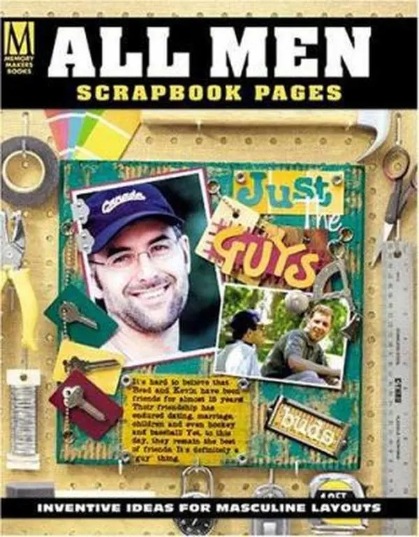 Used Memory Makers All-Men Scrapbook Pages, Crafts-Focused Literature Book (Paperback)