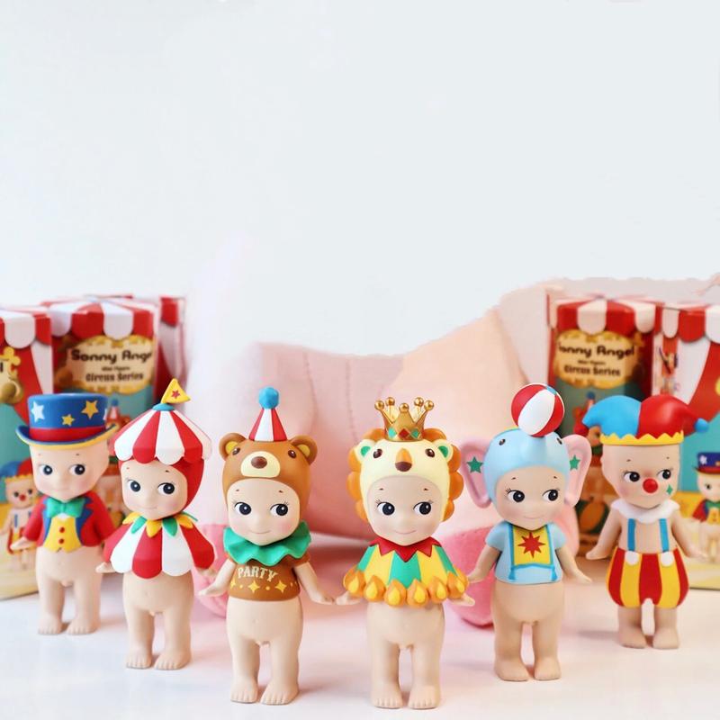 Sonny Angel Mystery Blind Box - Circus Series – Limited Cute Mini Figures | Desk, Phone & Computer Decor Gift
