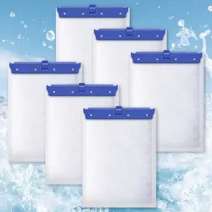 6 Pcs Filter Cartridge Compatible with Whisper Bio-Bag, Fits 20i 40i, IQ20/30/45/60, PF20/30/40/60 & ReptoFilter, Dual-Layer Durable Filter with 70% Activated Carbon 30% Zeolite, 50% Carbon & 19% Zeolite by Weight, Effectively Removes Fine Impurities, Fre