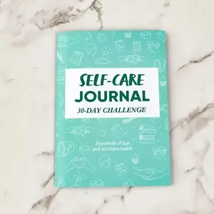 Adult Self-Challenge Journal, Daily Planner, Productivity Planner, Thick Paper, 30-Day Goal Setting Diary, Enhance Discipline & Focus, Perfect for Personal Growth