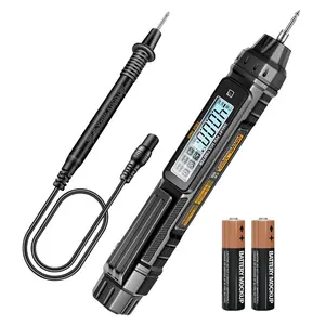 Pen Type Digital Multimeter 4000Count AC/DC  Tester, Professional Current Meter, Non-Contact Voltmeter Sensor,Live Wire Detection,Resistance, Continuity, Capacitance, and Diode Testing