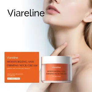 Viareline Moisturizing neck cream ，which firms the face and neck skin, is also a moisturizing cream and a unisex neck cream Cosmetics Body Care