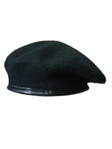 Military Style Casual Wool Beret Hat, Men's British Army Wool Beret, Fashion Vintage Women's Beret, Stylish Retro Beret Cap