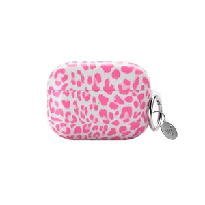 Wildflower Cases - Pink Meow, Limited Edition AirPods Case | Accessories Cover Protection Durable Handheld Shockproof Multicolor Leopard
