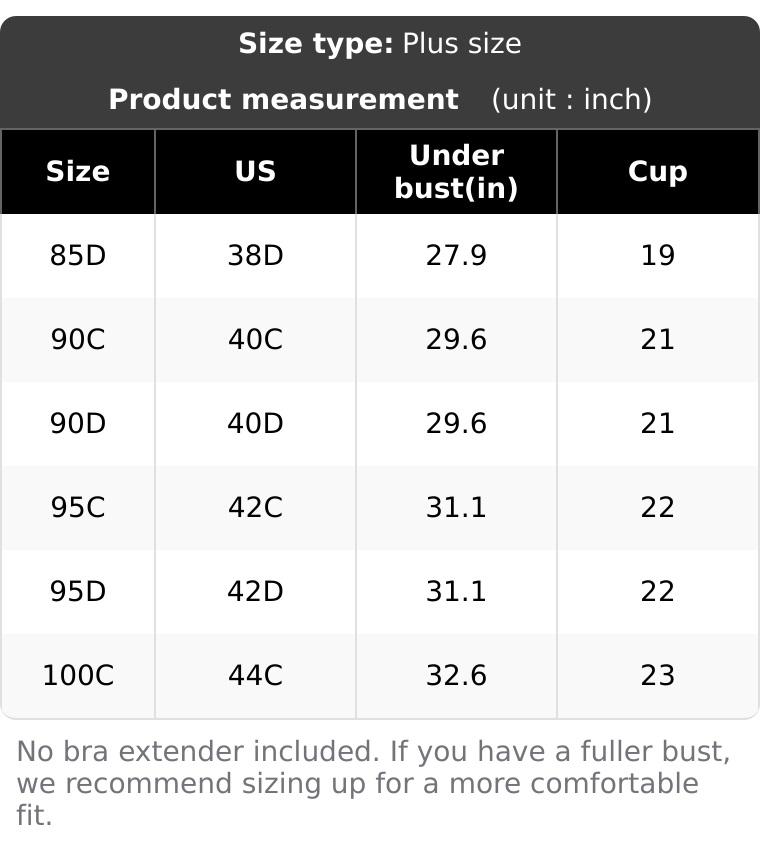 Elegant White Lace  Plus Size Bra with Adjustable Straps and Soft No Padding for Comfortable Wear Womenswear Everyday Minimizer