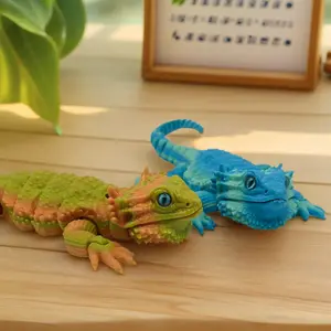 3D Printed Lizard Ornaments, Multi-Color Printing Technology, Garden & Home Decoration, Outdoor Indoor Decor, Perfect for Holidays, Home Decor Accessory