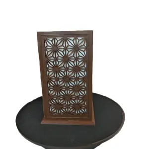 Homemade antique style desk light decor