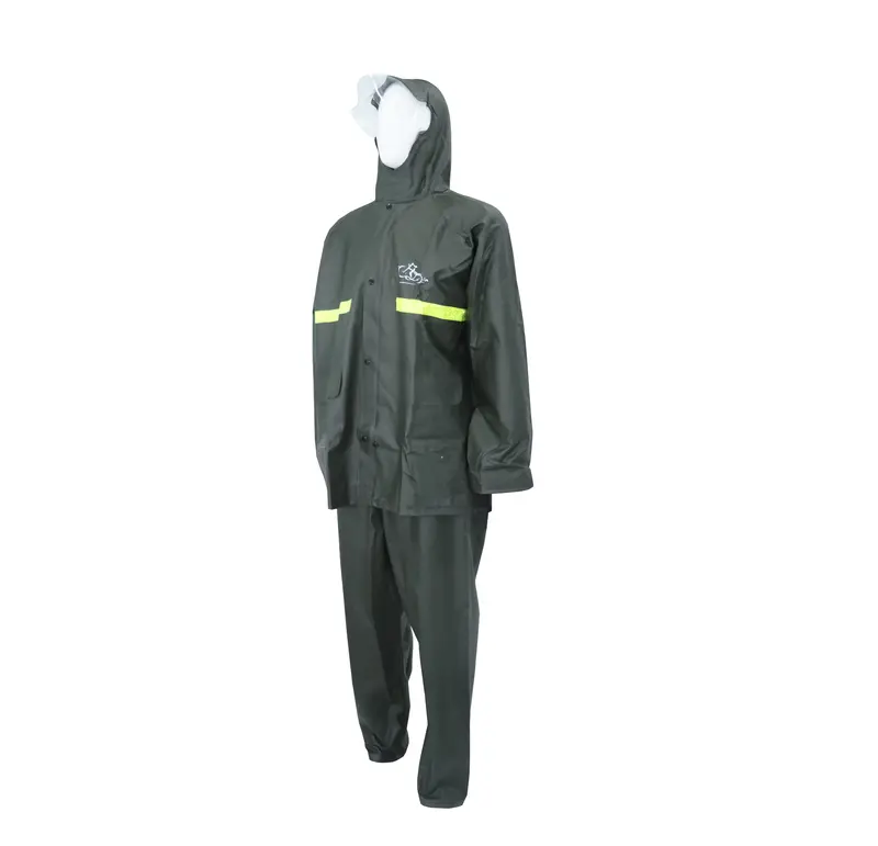 Fly E-Bike Waterproof Rain Suit + High Visibility Stripes + Durable and Lightweight Design for All-Weather Use