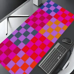 Abstract Colorful Pattern Mouse Pad, 1 Count Gaming Mouse Pad, Non-Slip Rubber Base Mousepad, Office Desk Mouse Mat for Home Office Game Room Desk, Desk Accessories