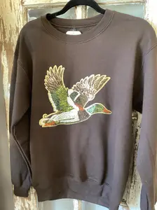 Duck Season Sequin Sweatshirt