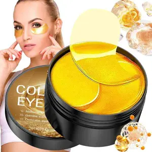 60-Piece Collagen Eye Mask Set, Gentle Hydrating Moisturizing Under-Eye Patches for Fine Lines and Dark Circles, Eye Care Suitable for All Skin Types, Hydrate