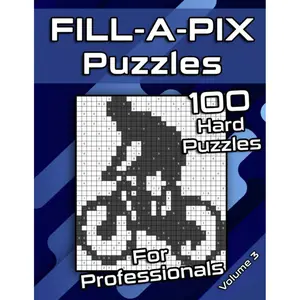 Hard Fill-A-Pix Logic Grid Puzzle Book: Mosaic Puzzles for Advanced and Professionals | Fun Brain Tease for Adults and Kids (Fill-A-Pix Puzzles) Paperback – November 24, 2020