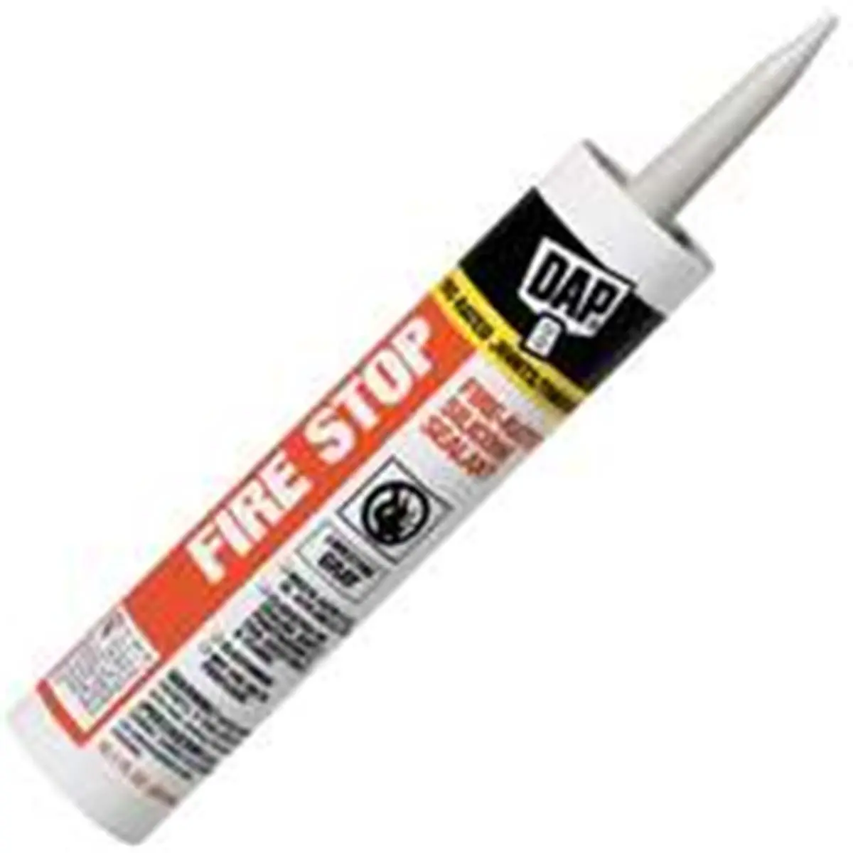 212 MAIN Dap 18806 Grey 10 Oz Silicone Sealant Glue - Fire-Resistant Multipurpose Adhesive for Construction Joints, Fire-Rated Service Penetration Sealing, Piping/Wiring