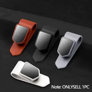 Car Sun Visor Glasses Holder, Car Sun Visor Glasses Clip, Car Organizers, Car Organization Accessories, Universal Car Interior Accessories for Men & Women