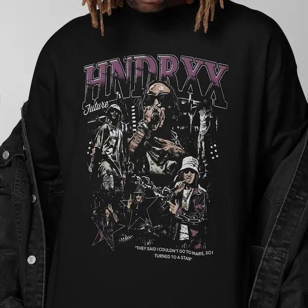Limited Vintage Future Shirt, Future Hendrix Tee, Future Hendrix Bootleg Rapper T-Shirt Fan Merch, Gift for her or him,  Rap Lover Shirt