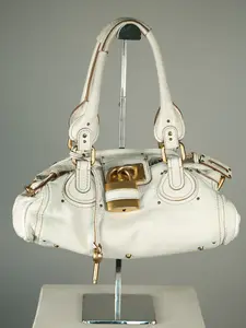 Pre-owned Chloe Leather Shoulder Bags White Shoulder Bag