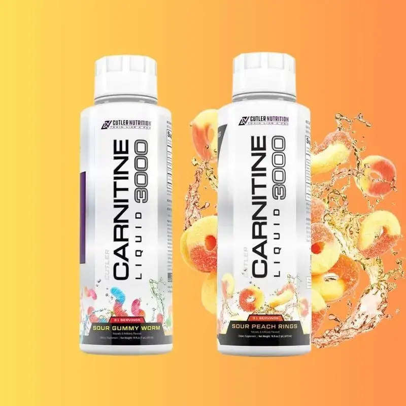 Cutler Nutrition-Carnitine Liquid 3000 2-Pack Multi Flavor | Ready-to-Drink Energy Sport Beverage | Refreshing Liquid Formula | US Edition