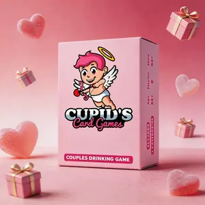 Cupid’s Card Game The Ultimate Couples Challenge Fun & Romantic Date Night Activity Perfect Anniversary or Valentine’s Day Gift for Couples Connect Laugh & Spice Up Your Relationship Board Game Prop Tabletop Games