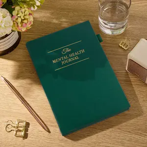 2026 Mental Health Journal, Anxiety & Guided Journal for Women (A5 Size)-Dark Green