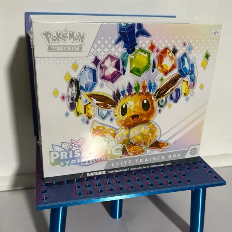 Pokmon TCG: Prismatic Evolutions Elite Trainer Box - Includes 9 Booster  Packs, Eevee Promo Card, 65 Sleeves, 45 Energy Cards, and More Pokemon -  TikTok Shop