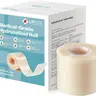 LIFARA Customizable Hydrocolloid Adhesive Bandage Roll - Single Roll, Extra Large 2in x 16ft, 11.8mil Hold, 0.3mm Thickness, Cut-to-Size, Self-Adhesive, Highly Absorbent, Flexible, Waterproof Disposable Dressing Supply, Healthcare Medical Accessory