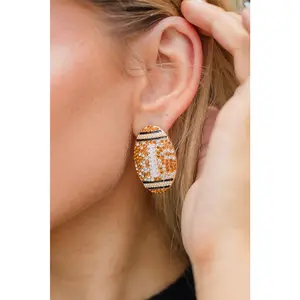 Football Game Day Stud Earrings