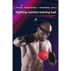 Head-mounted boxing speed ball adult dodge sanda children vent trainer decompression magic fitness reaction ball