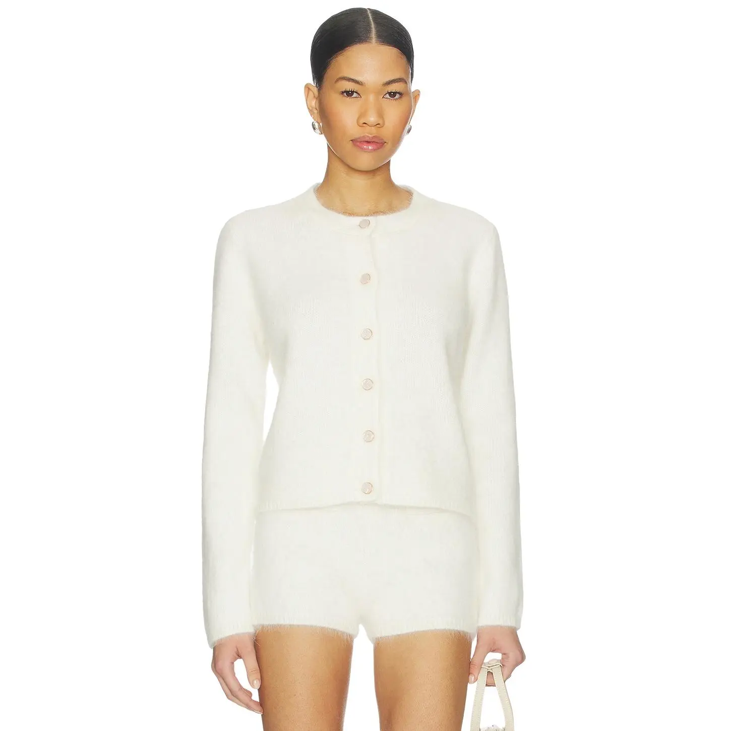 retrofete Medora Cardigan in Ivory