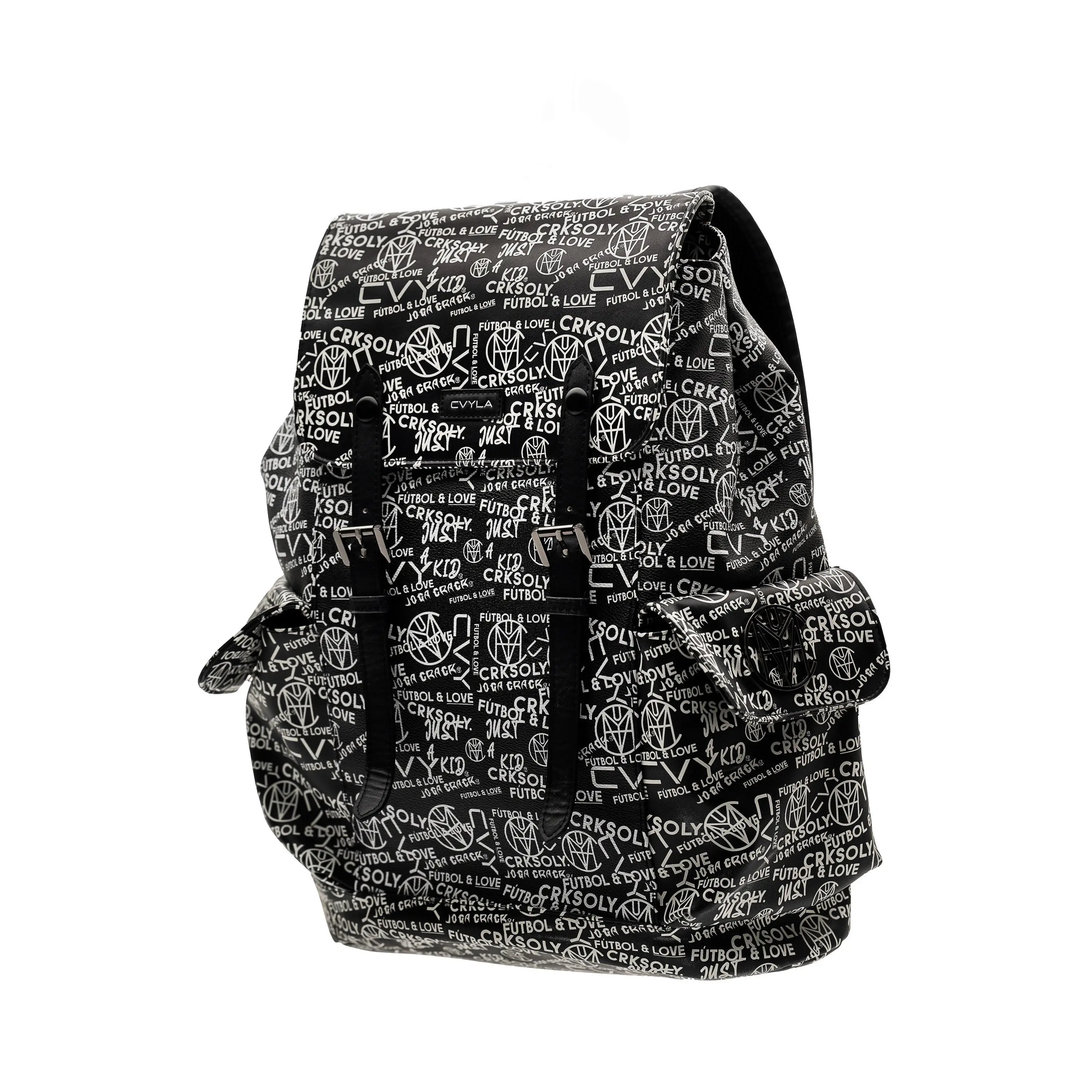 CVYLA Leather Travel Backpack