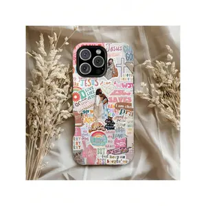 Vintage Christian  Case, Jesus Saves Bible Verse Cute Phone Cases,  God Aesthetic Case Suitable For 17/17 Air/17 Pro/17 Pro Max/16 Pro Max/15 Pro Max/14 Pro Max/13 Pro Max/12 Pro Max