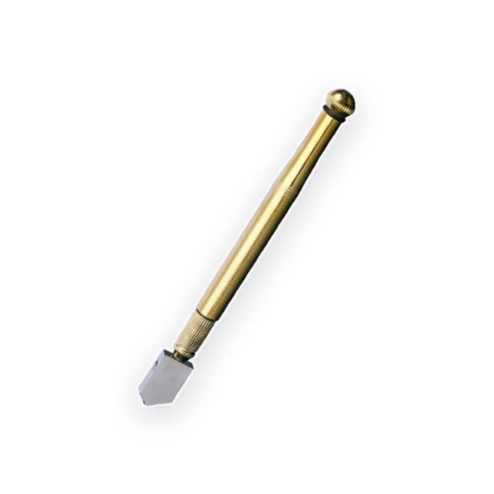Glass Cutter with Diamond Head & Steel Blade for 3-15mm Glass, Anti-Slip Handle Tool for Precision Cutting Work