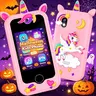[Halloween Gifts]Gofunly Kids Smart Phone - 2.8" Touch Screen, Dual Digital Camera, MP3 Player, Toddler Girl Educational Learning Travel Toy, Perfect Christmas/Birthday Gift, Summerwins Phone Case, Abs,familyfun