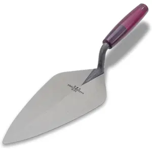 London Brick Trowels, Plastic Handle, London Pattern, 229mm Length, 108mm Width, Made in The USA, 33P9