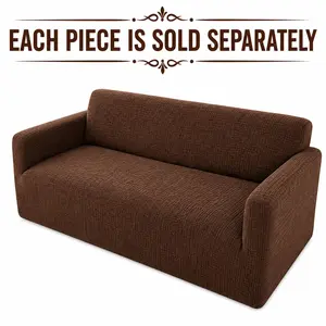 Luxury Straight Sofa Protector Slipcover, Full-Body Thickened Winter Protection, Reusable All-Season Pet-Friendly, Office Bedroom Living Room Use