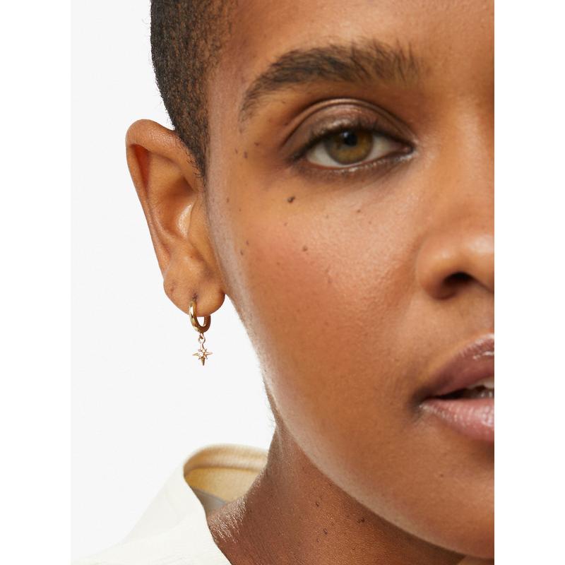 Star Hoop Earrings - Oshi