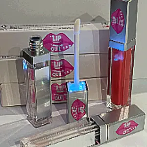 LED Lip Gloss + Mirror - High-Quality Lip Color with Professional Finish and Easy Application