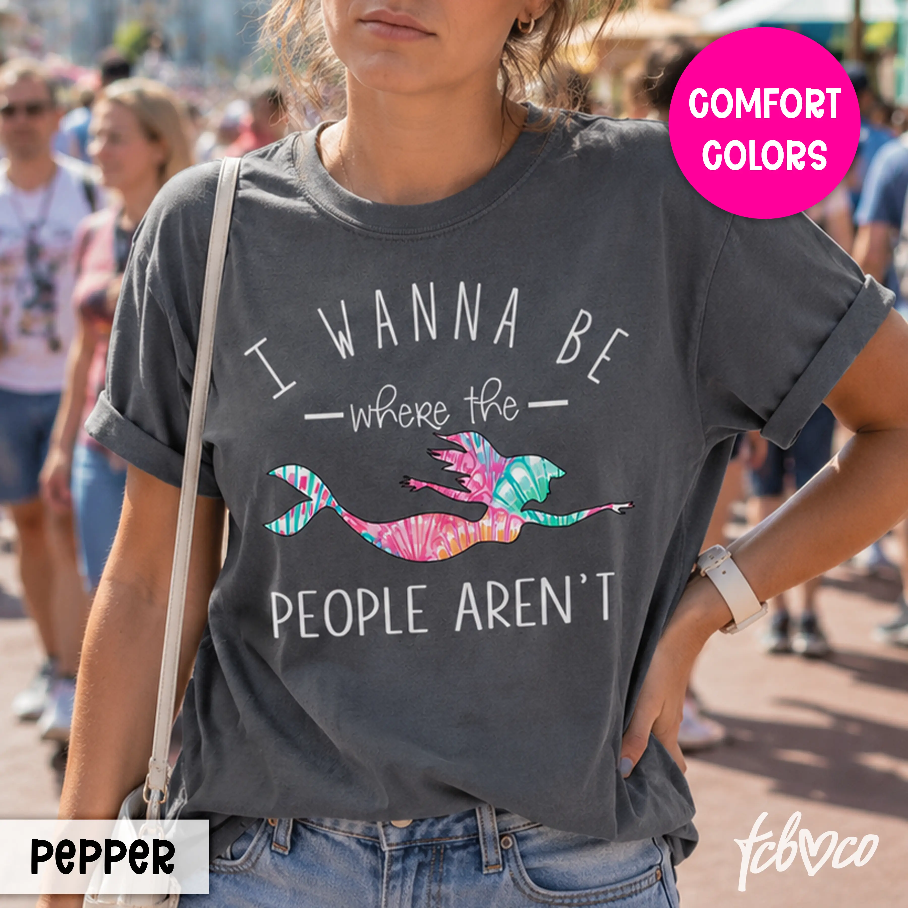 I Wanna Be Where The People Aren't Funny TShirt