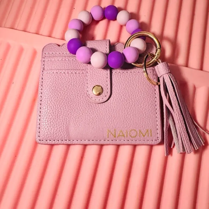 Personalized Cardholder Wallet, Wallets for Women, Keychain Wallet
