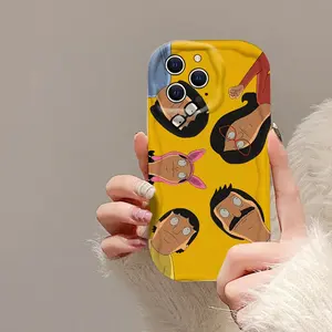 Fashion Cartoon Style Bob's Burgers Phone Case, Compatible with iPhone 17 16 15 14 13 12 11 Pro Plus X/XS/XR/xsmax, Soft Tpu Material